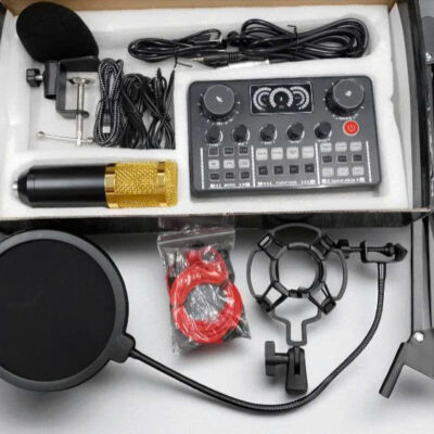 Bộ Micro Thu Âm Livestream V98+BM800