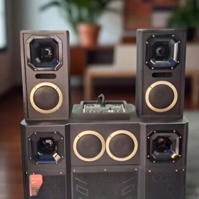 Loa Kéo Mixer 4T Đôi Điện 4 Trung 4 Treble HM-816