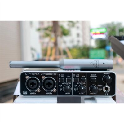 Bộ Micro RTA Behringer ECM8000+UMC202HD