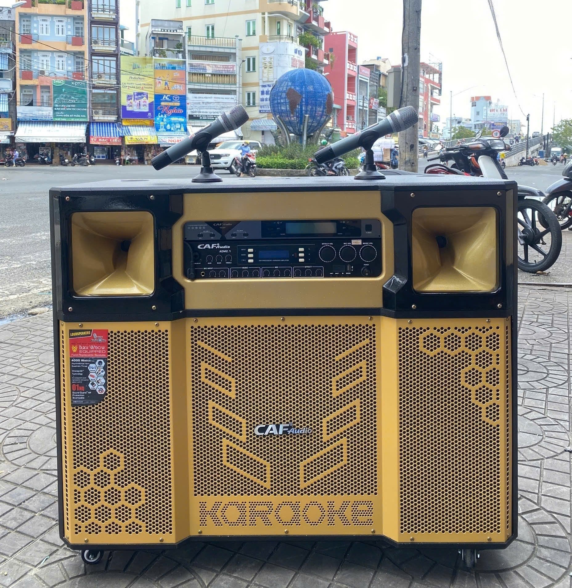 Loa Kéo 4T Đôi Main Liền Vang ADM2.1