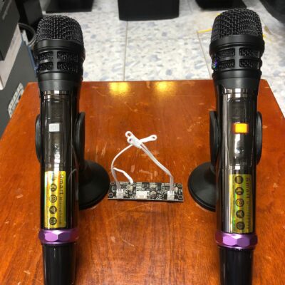 Micro Loa Kéo UGX-ĐEN HỒNG