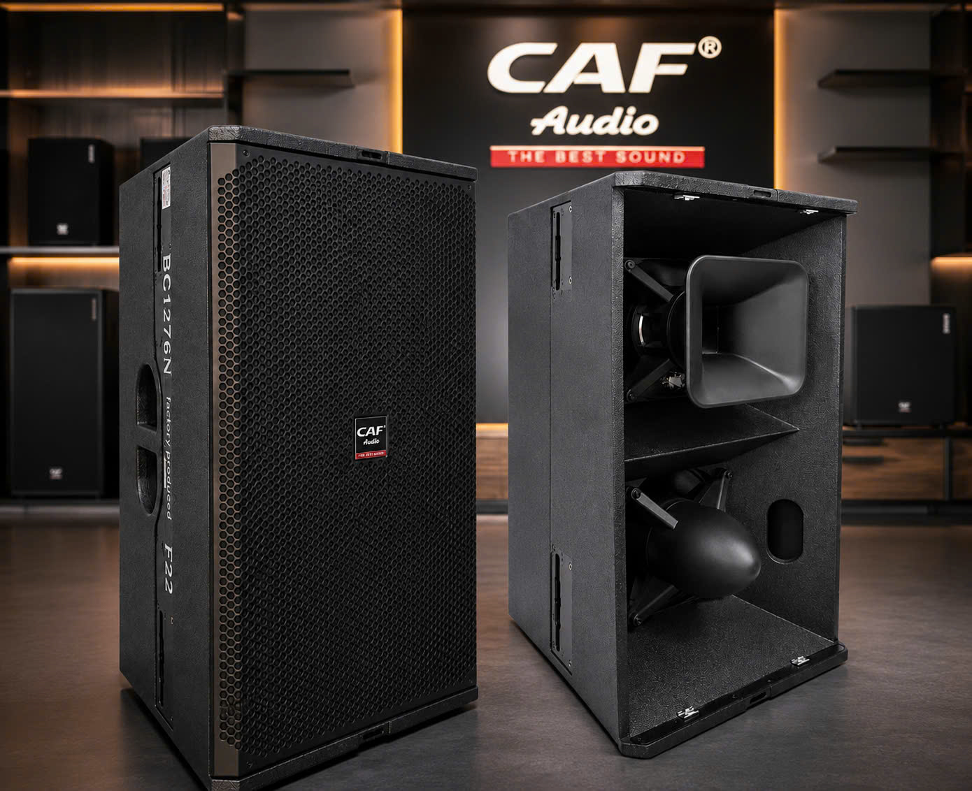 Loa Hỏa Tiển CAFAUDIO TN76CF-F22
