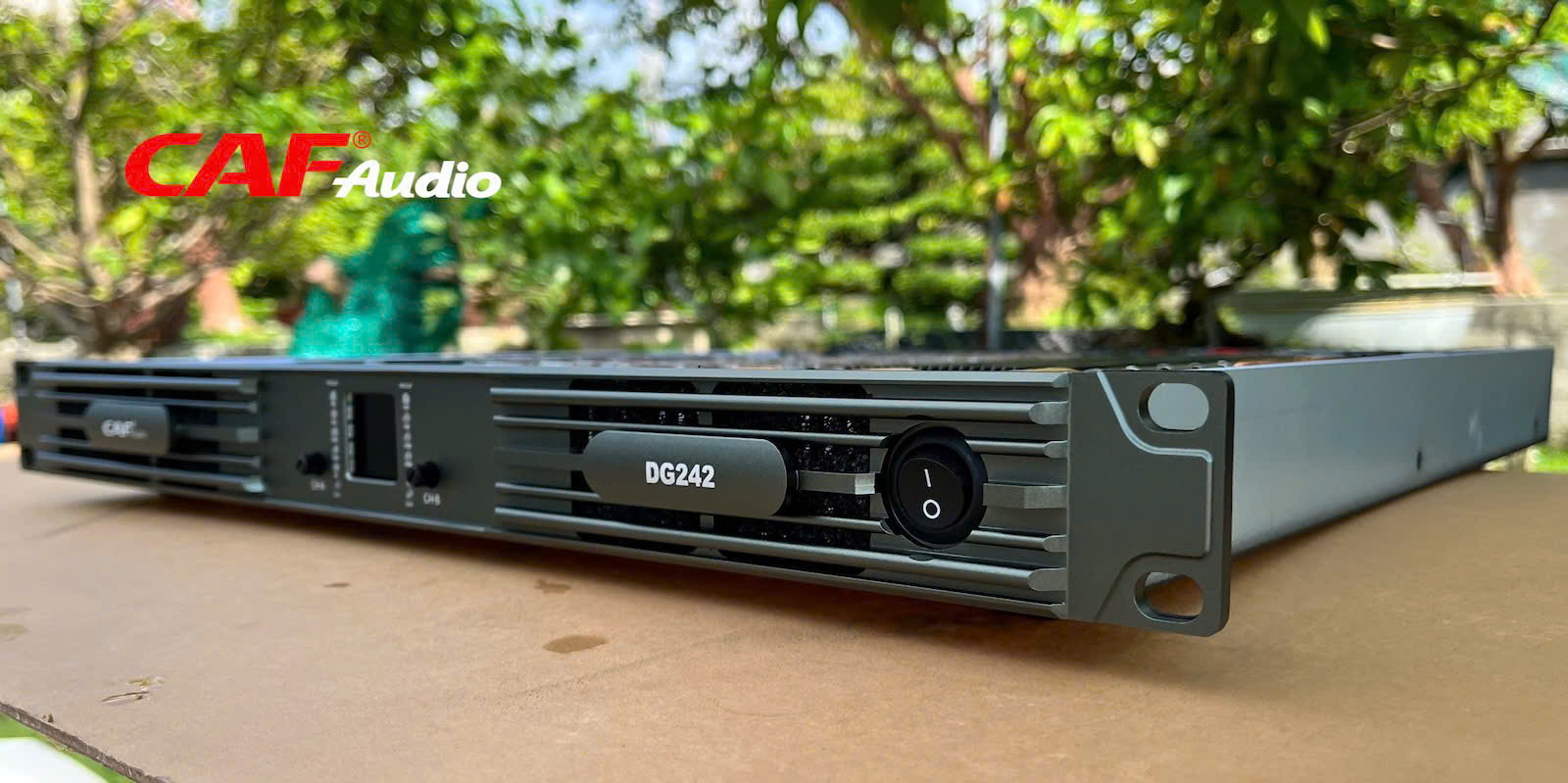 Công suất CAFAudio DG242 - 2 kênh Công suất CAFAudio DG242 - 2 kênh
