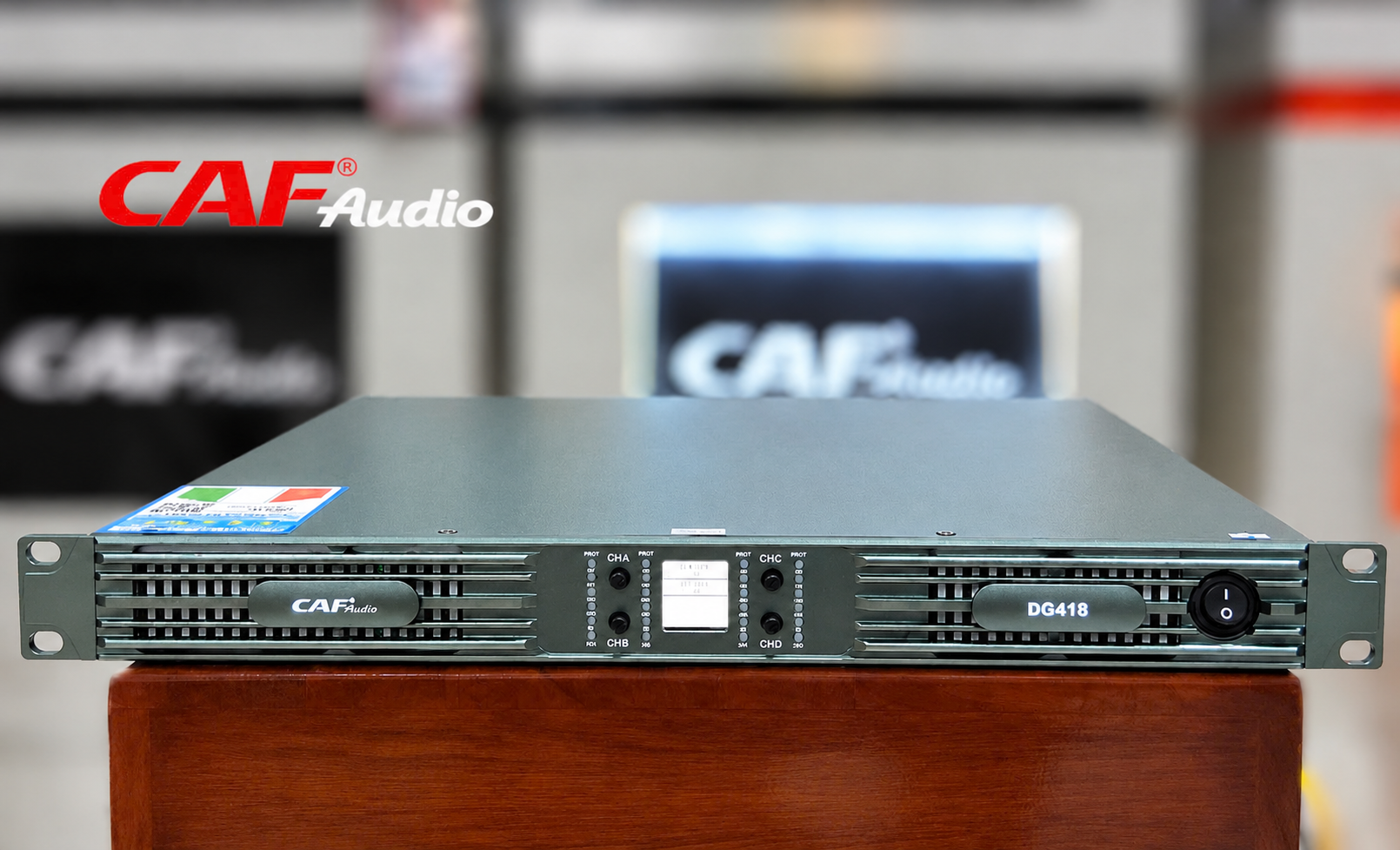 Công suất CAFAudio DG418 – 4 kênh